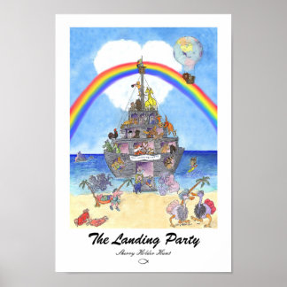 Landing Party Print - Individuell Poster