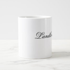 Landkaffee-Tasse Jumbo-Tasse