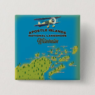 Landkarte der Apostelinseln Button