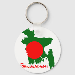 Landkarte von Bangladesch Schlüsselanhänger