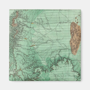 Landklassifikationskarte von New Mexico Magnet