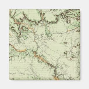 Landklassifizierungskarte von New Mexico Magnet