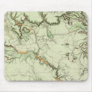 Landklassifizierungskarte von New Mexico Mousepad