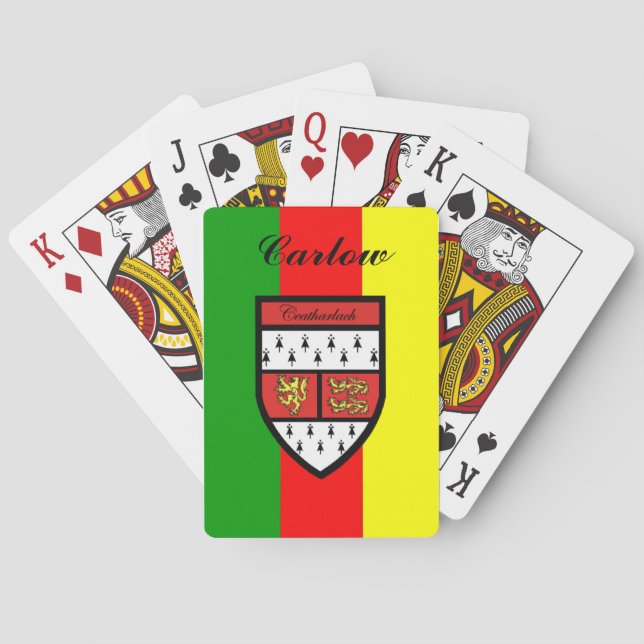 Landkreis Carlow Spielkarten (Rückseite)