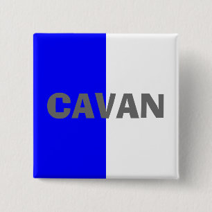 Landkreis Cavan Flag Abzeichen Button