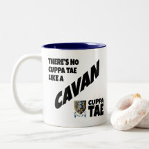 Landkreis Cavan Irland Zwei-Tonen-Kaffee-Tasse