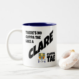 Landkreis Clare Ireland Zwei-Tone-Kaffee-Tasse Zweifarbige Tasse