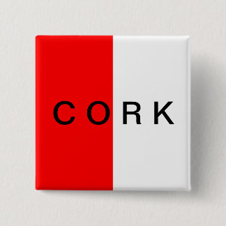 Landkreis Cork Flag Abzeichen Button