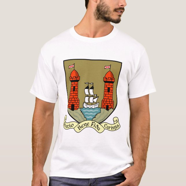 Landkreis Cork Irland Wappen T-Shirt (Vorderseite)