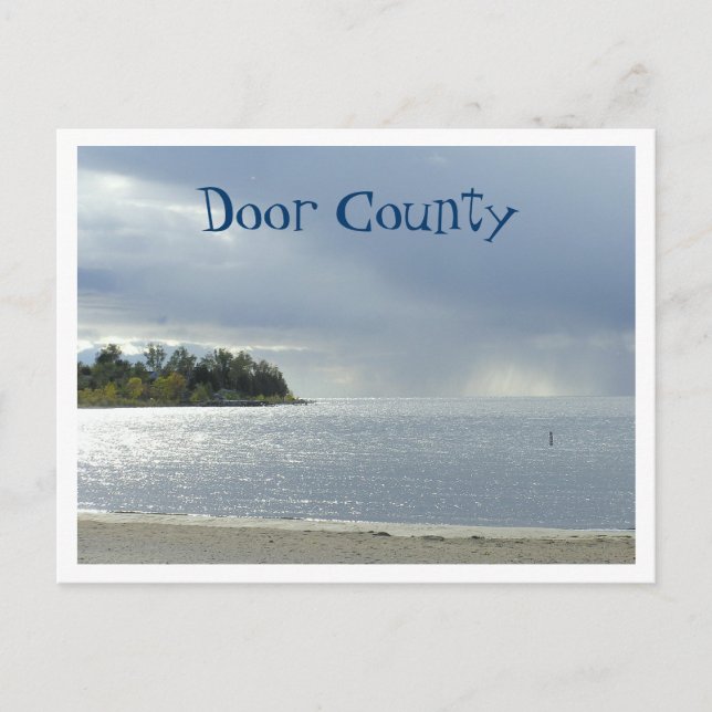 Landkreis der Tür, Wisconsin Postkarte (Vorderseite)