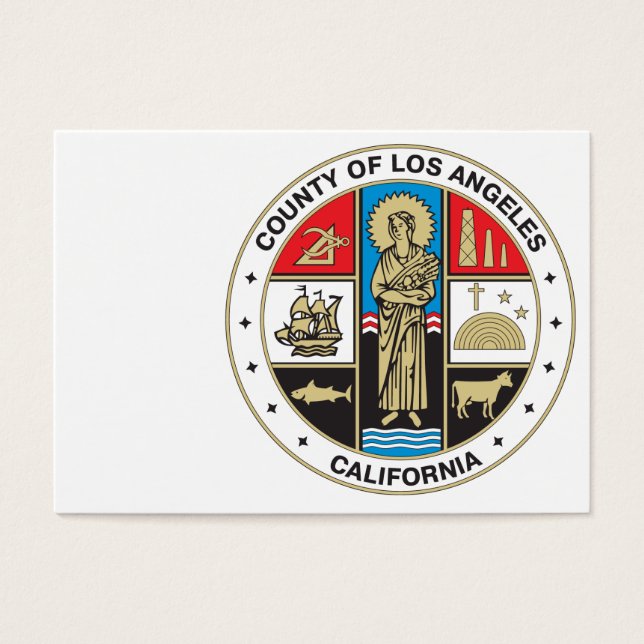 Landkreis des Siegels Los Angeles (Vorderseite)