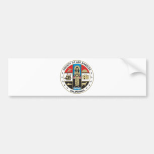 Landkreis des Siegels Los Angeles Autoaufkleber