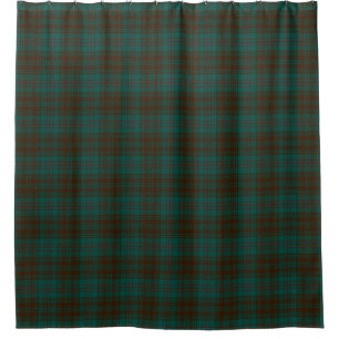 Landkreis Dublin Irish Tartan Duschvorhang