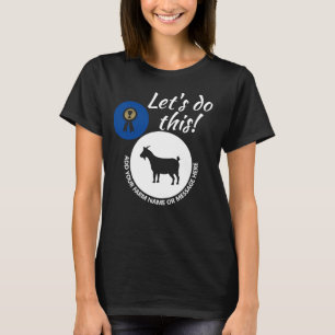 Landkreis Fair Livestock Pygmy Goat Show Dark T-Shirt