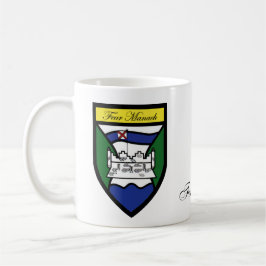 Landkreis Fermanagh Karten-u. Wappen-Tassen Kaffeetasse