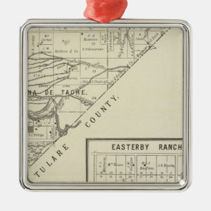 Landkreis Fresno, Kalifornien 11 Silbernes Ornament