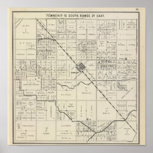 Landkreis Fresno, Kalifornien 17 Poster