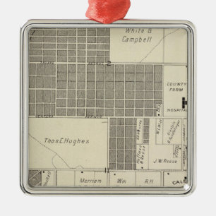 Landkreis Fresno, Kalifornien 18 Silbernes Ornament