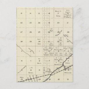 Landkreis Fresno, Kalifornien 20 Postkarte