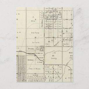 Landkreis Fresno, Kalifornien 24 Postkarte