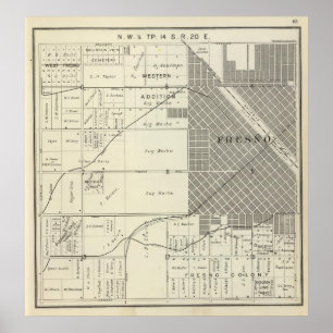 Landkreis Fresno, Kalifornien 7 Poster