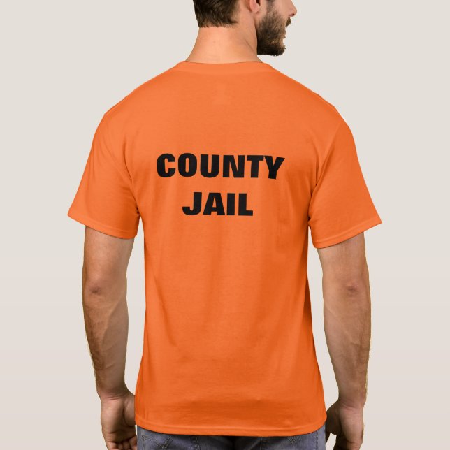 Landkreis-Gefängnis T-Shirt (Rückseite)