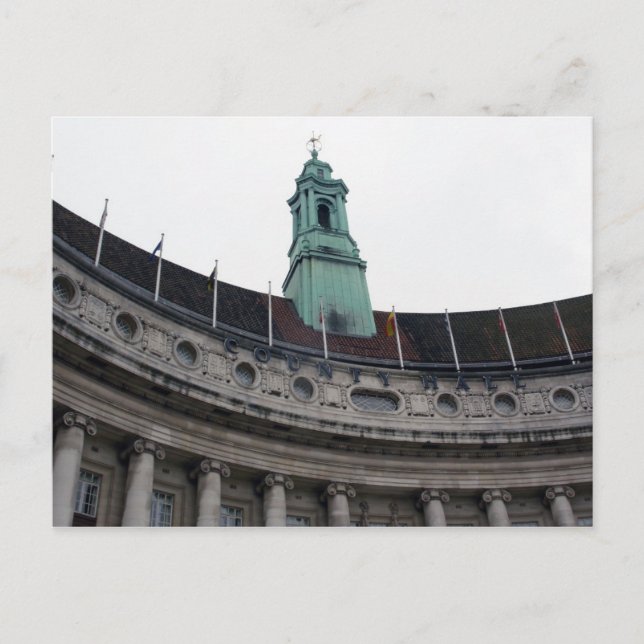 Landkreis Hall - London, England Postkarte (Vorderseite)