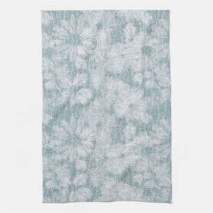 Landkreis Hütte Velvety Blue Daisy Geschirrtuch