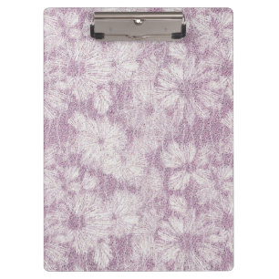 Landkreis Hütte Velvety Lilac Daisy Klemmbrett