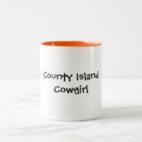 Landkreis-Insel-Cowgirl