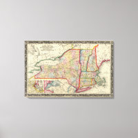 Landkreis-Karte der Staaten von New York