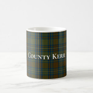 Landkreis Kerr Tartan Kaffeetasse