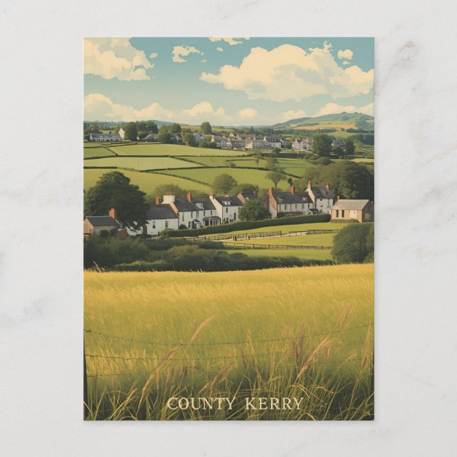Landkreis Kerry Postkarte (Vorderseite)