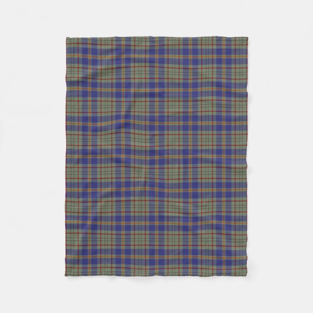 Landkreis-Kildare-IrenTartan Fleecedecke (Vorderseite)