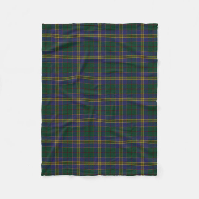 Landkreis-Kilkenny-IrenTartan Fleecedecke (Vorderseite)