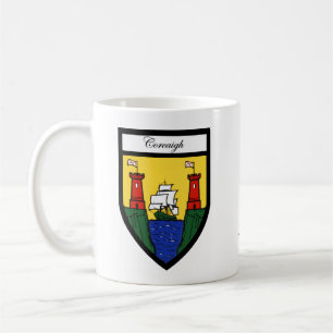 Landkreis-Korken-Karten-u. Wappen-Tassen Kaffeetasse