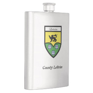 Landkreis Leitrim Prämien-Flasche Flachmann