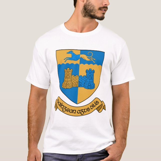 Landkreis Longford Irland T-Shirt (Vorderseite)