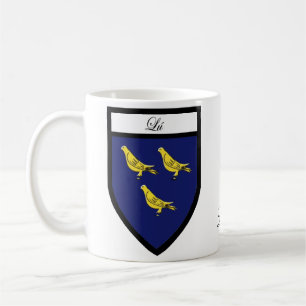 Landkreis Louth Karten-u. Wappen-Tassen Kaffeetasse