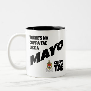 Landkreis Mayo Ireland Zwei-Tone-Kaffee-Tasse Zweifarbige Tasse