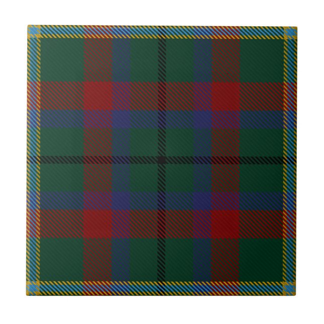 Landkreis-Mayo-IrenTartan Fliese (Vorderseite)