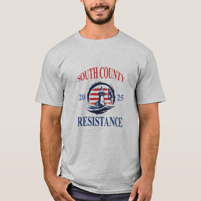 Landkreis-Resistenz-Shirt T-Shirt (Vorderseite)