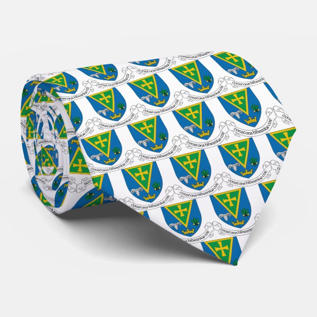 Landkreis Roscommon Ireland Neck Tie Krawatte (Gerollt)