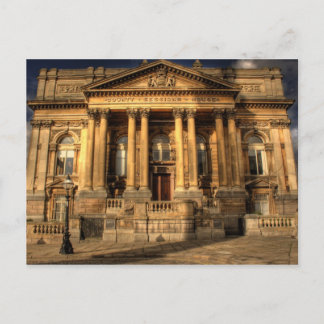 Landkreis Sessions House in William Brown Street, Postkarte