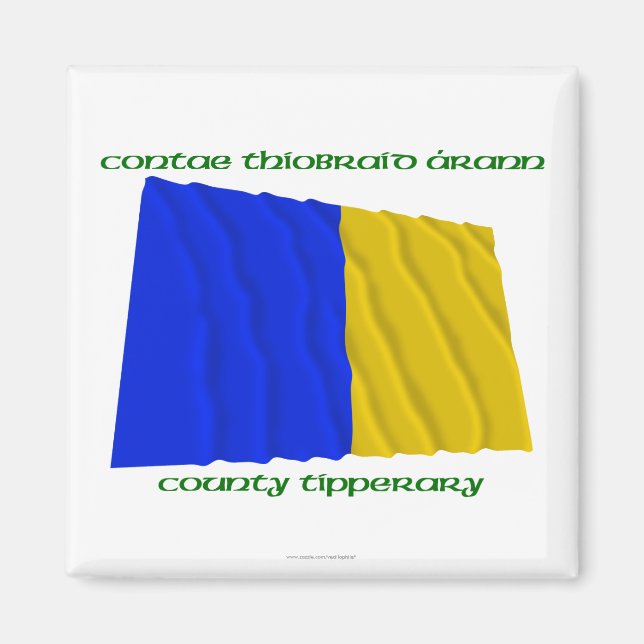 Landkreis Tipperary Colors Magnet (Vorne)