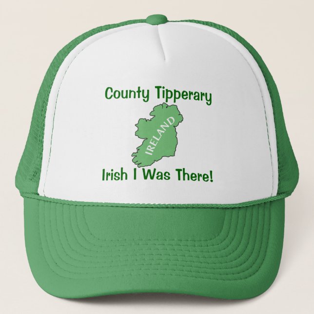 Landkreis Tipperary Ireland Trucker Hat Truckerkappe (Vorderseite)
