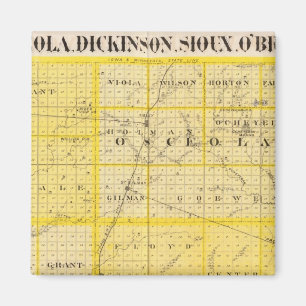 Landkreis von Lyon Magnet