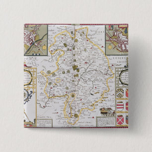 Landkreis von Warwick, Grafschafts-Stadt und Button