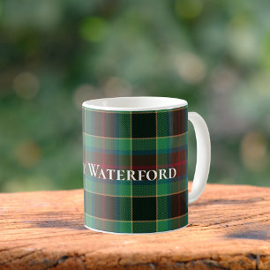 Landkreis Waterford Tartan Kaffeetasse