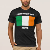 Landkreis Westmeath, Irland mit irischer Flagge